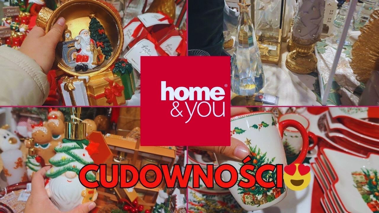 HOME&YOU NOWOŚCI🎄 NOWE KOLEKCJE🎄 ŚWIĄTECZNE DOZOWNIKI🎄
