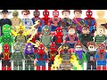 All spiderman no way home unofficial lego minifigures