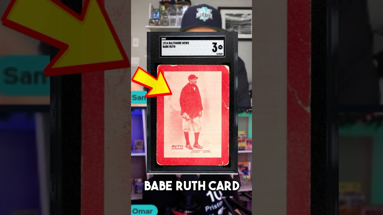 This baseball card SOLD for 7.2 MILLION dollars! #sportscards #baseballcards