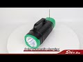2025 Solar-Powered Bluetooth Speaker: Outdoor Sound + Searchlight for Camping &amp; Hiking!