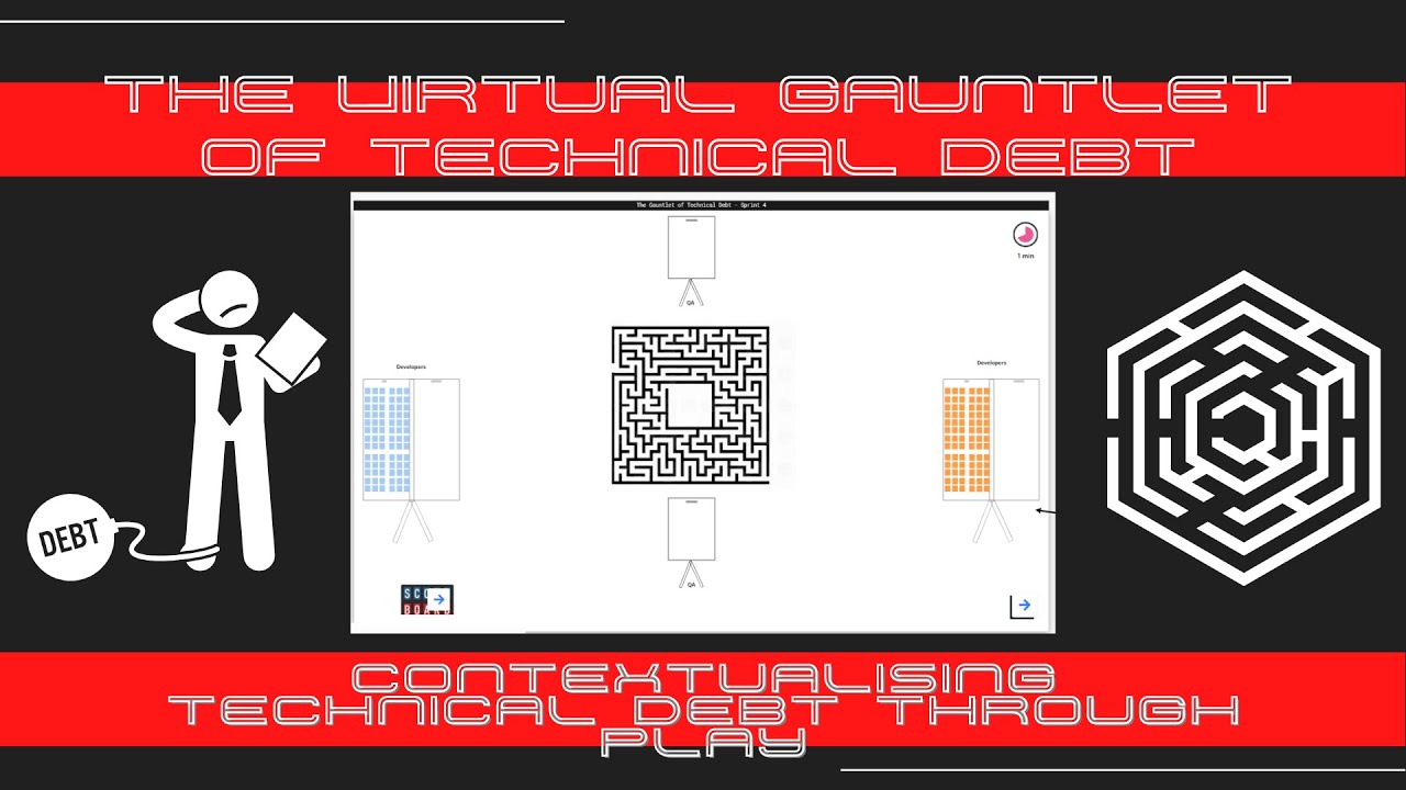 #๐ผ๐๐๐ - Agile Game of the week - The Virtual Gauntlet of Technical Debt