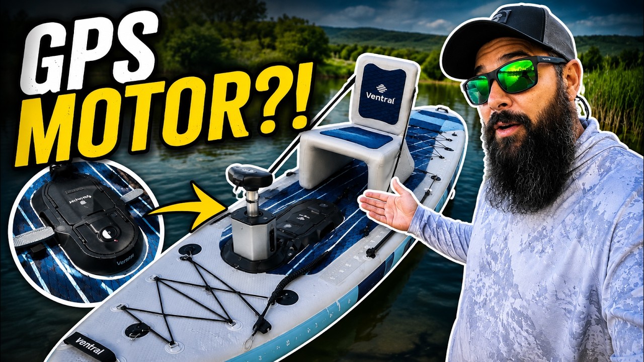 This Inflatable Fishing Platform Holds 600 POUNDS?! Ventral Board