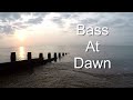 Bass at dawn beach lure fishing uk