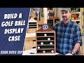 Build a Golf Ball / Challenge Coin Display Case