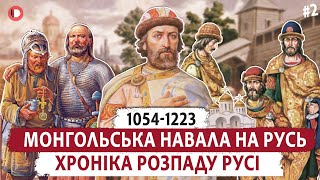 Як розпадалась РУСЬ та якою її застали МОНГОЛИ у 1223 році? Монгольська навала. Епізод 2