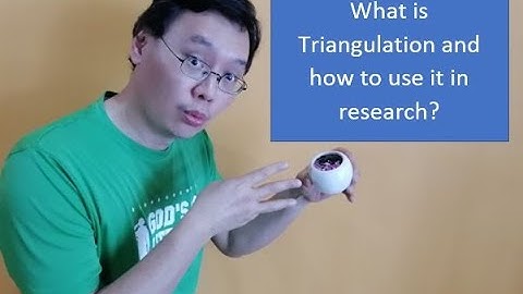 What is triangulation and how to use it in research?