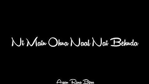 Built Different Sidhu Moose Wala Whatsapp Status | Black Background | New Punjabi Song 2021