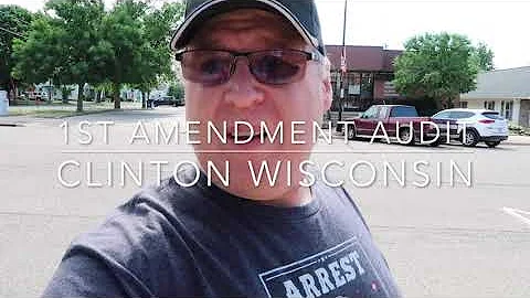 #1st Amendment audit USPS Clinton Wisconsin