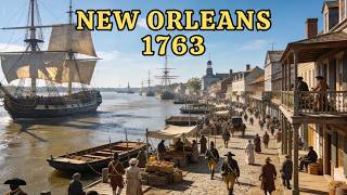 The entire history of New Orleans in 1763 (Recreated using AI)
