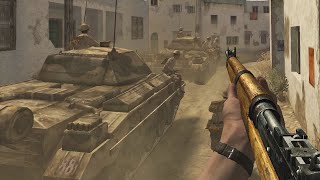 Nostalgic WW2 Mission - Call Of Duty 2 - Retaking Lost Ground - British Campaing