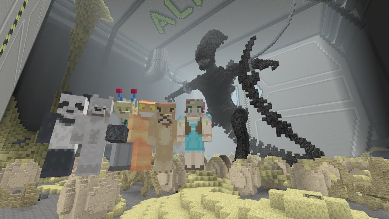 Alien Hide and Seek - Minecraft XBOX 360/One W/DOWNLOAD! - YouTube
