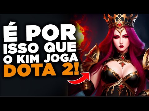 KIM FEEDANDO NO DOTA 2!