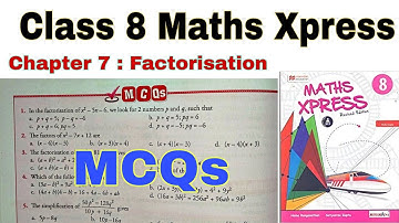 Class 8 Maths Xpress Chapter 7 MCQs