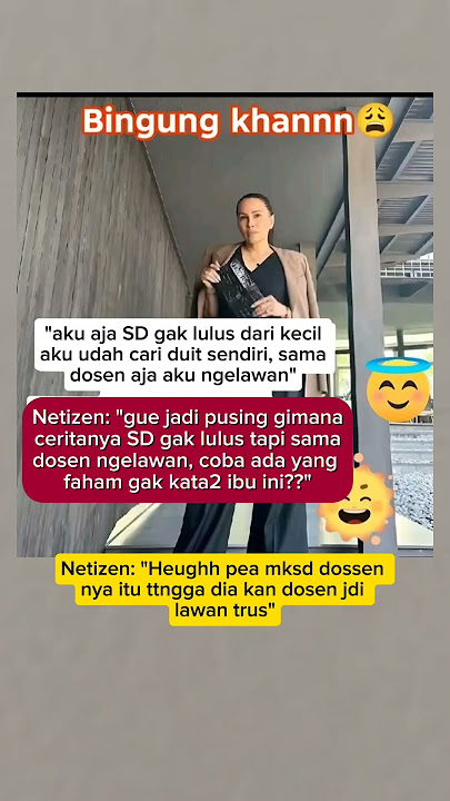 Fitri Salhuteru G4k Lulus SD Tapi Ng3lawan Dosen Ceritanya bingung #video #viralvideo #shorts