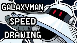 Speed Drawing - Galaxyman