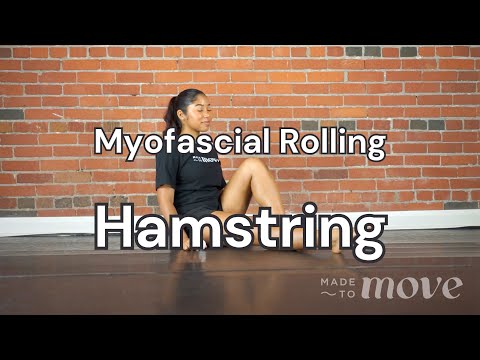 Myofascial Rolling:  Hamstrings