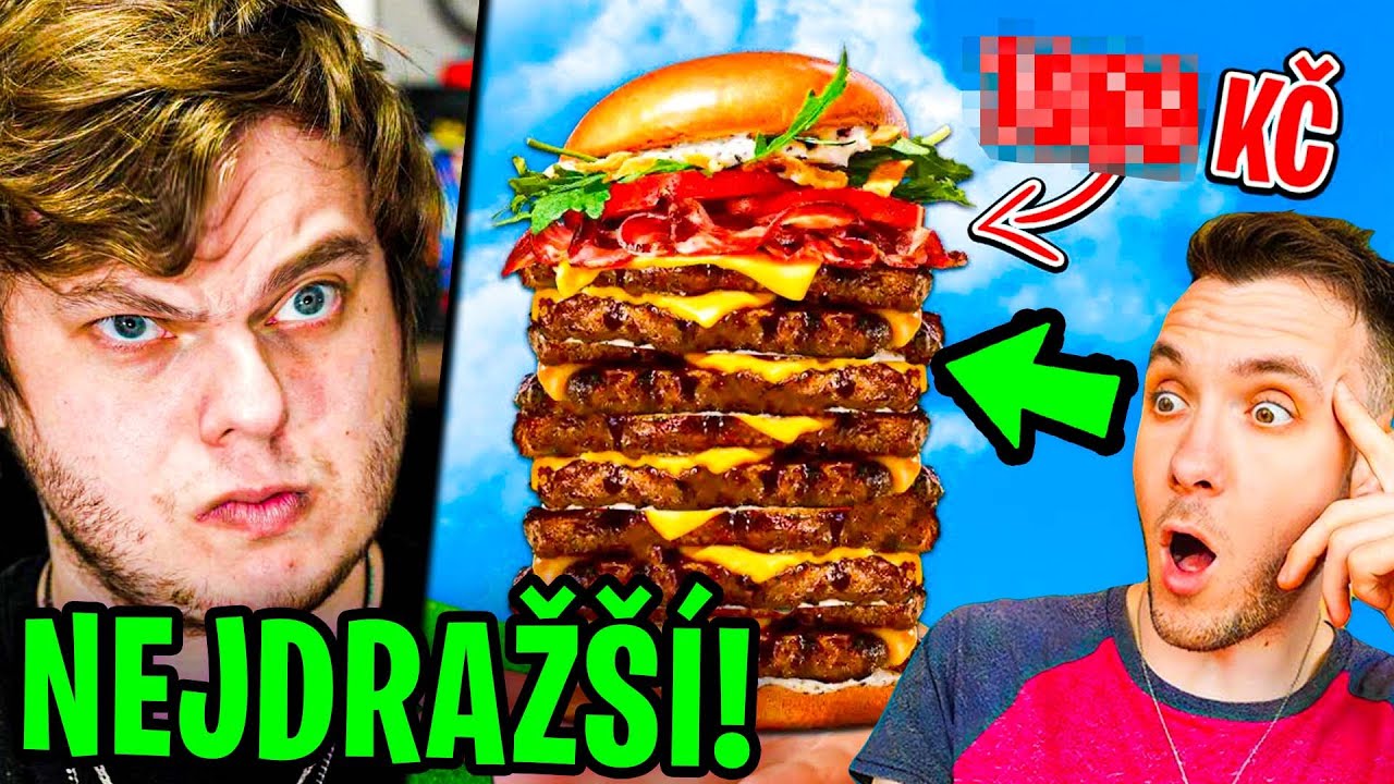 CO JE NEJDRAŽŠÍ FASTFOOD V ČR?😱 | Morry REAGUJE na 