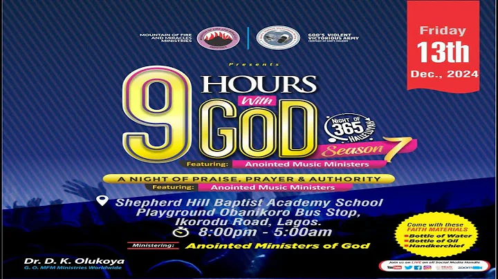 9 Hours With God 2024