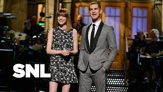 Monologue: Andrew Garfield Gets Advice from Emma Stone and Aidy Bryant  SNL