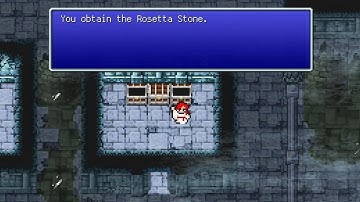 How to find the Rosetta Stone in Final Fantasy 1 Pixel Remaster