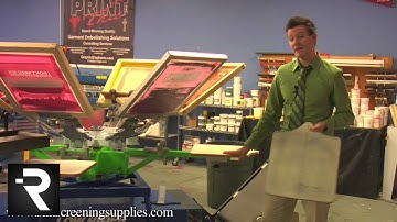 The Riley Hopkins Screen Printing Press PRO Upgrade Aluminum Pallets 10 Year Warranty