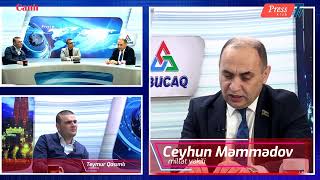 Teymur Qasımlı Pressklub Tv qonaqı olub (17.03.2023).