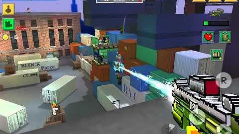 [Block Force - Pixel Style Gun Shooter Game] I love tesla gun❤️❤️