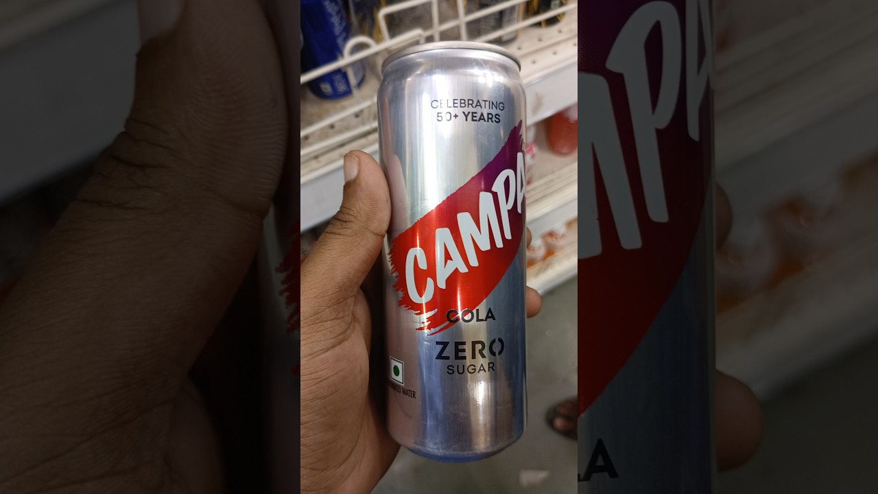 Campa Cola Zero Sugar | 330ml | Same Great Taste Without the Sugar | Rs 100