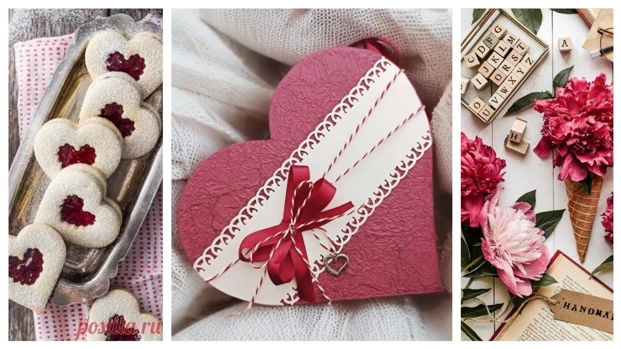 Подарочная коробка с сердцем | Valentine’s Day DIY