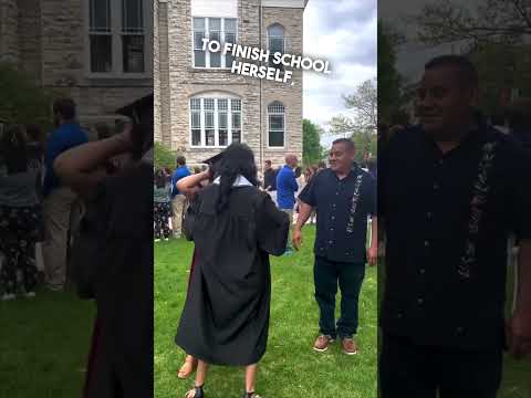 She Shared Her College Graduation Celebration With Her Parents