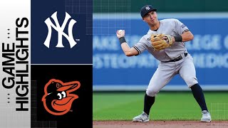Yankees vs. Orioles Game Highlights (7\/29\/23) | MLB Highlights