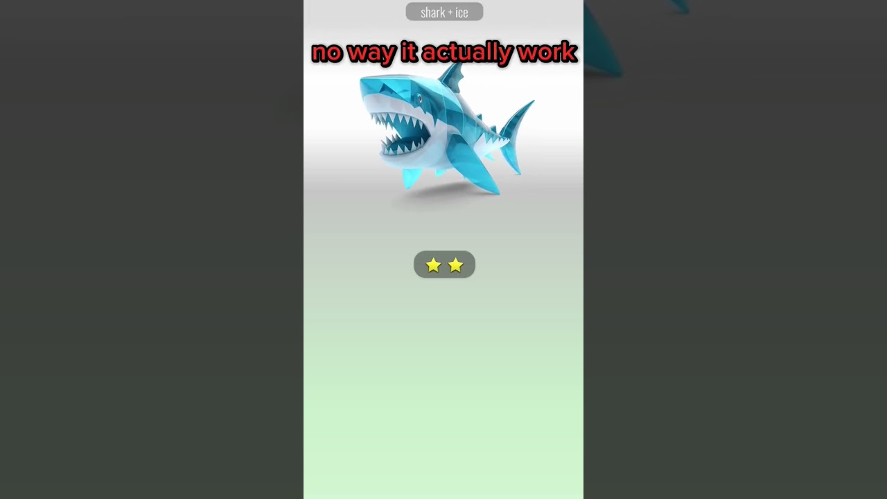 animash tips and trick how to merge cold shark 