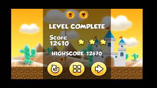 Blue Ball WOow jungle adventure run game level 51,52,53,54,55 screenshot 4