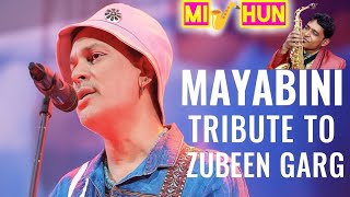 Mayabini    Tribute To Zubeen Garg  Saxophone   Saxophone Mithun  Kajal Studio 