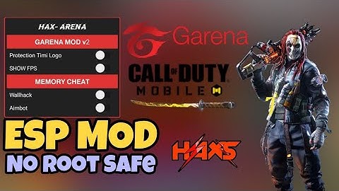 COD MOBILE HACK MOD MENU || BY HAXS ARENA FREE MOD GLOBAL & GARENA