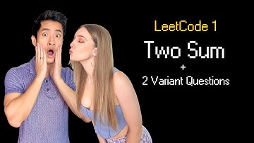 Twee som || Leetcode 1|| 2 Variantvragen die Big Tech daadwerkelijk stelt