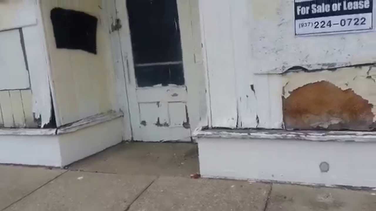 to East Third Street in East Dayton, Ohio home of abandoned