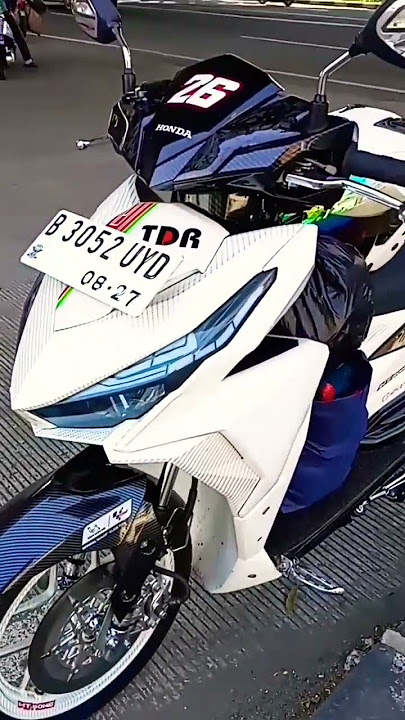 Modifikasi VARIO 🤍 -Modif  Honda Vario led old 🔥 #automobile #trending #variolovers