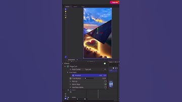 #shorts How to create a ‘Rolling Screen’ style video transition effect in Hitfilm Express