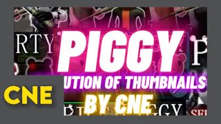 Evolution Of Piggy Thumbnails ( Roblox Piggy )