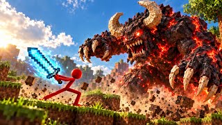 Monster vs Stickman Fight! screenshot 3