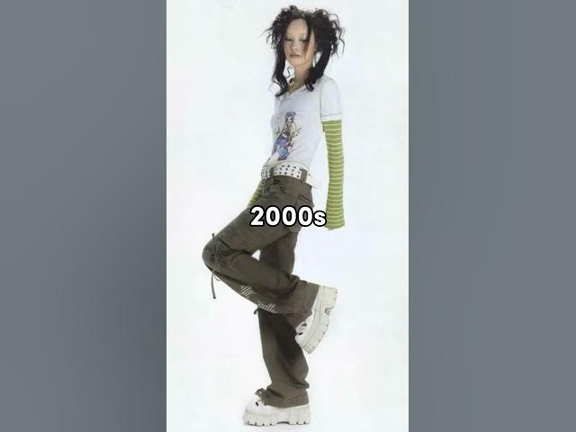 Early 2000s vs 2022 fashion 🌼 #shorts #short #trending #viral