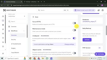 How to Enable HTTPS on Hostinger