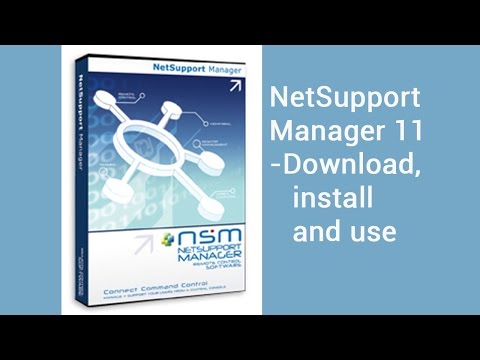 NetSupport Manager 11 - Download, install and use | tutorial video by TechyV