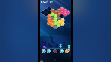 BLOCK HEXA PUZZLE LEVEL 34 ANSWERS PROFICIENT LEVEL PACK