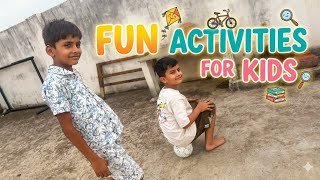 Fun Activities by Kids बच्चो की मज़ेदार गतिविधियाँ 