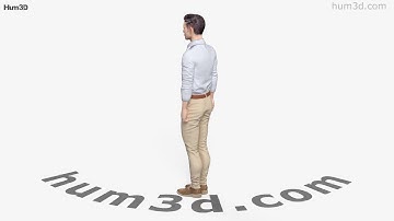 Generic Man 3D model by 3DModels.org