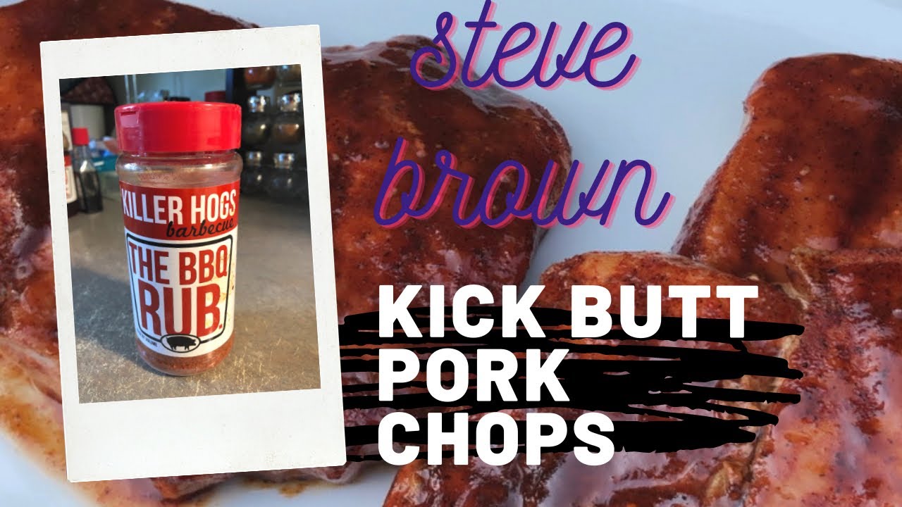 How to do butterfly pork chops on the Coleman Pellet Grill YouTube