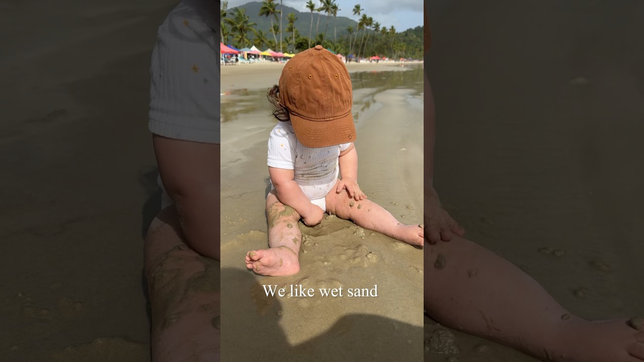 Maracas beach in Trinidad with Lucas! 