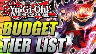 Yugioh Budget Tier List Post Duelist Nexus!